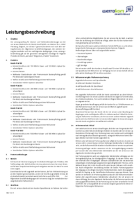 Leistungsbeschreibung